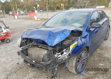 2021 Kia Forte Gt из США, поврежденный, VIN 3KPF44AC0ME366357